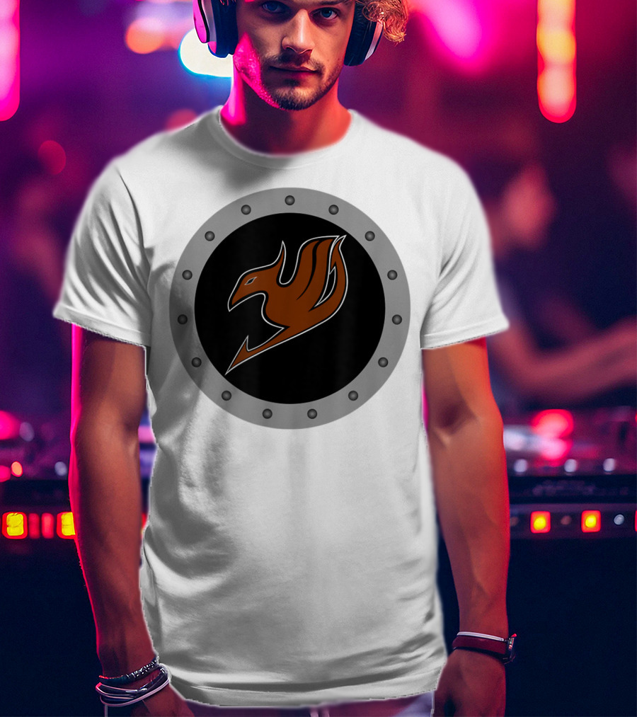Dragon Tail Fairy Shield Anime Manga Fan Club Phoenix Emblem T-Shirt