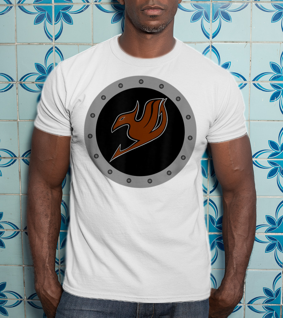Dragon Tail Fairy Shield Anime Manga Fan Club Phoenix Emblem T-Shirt