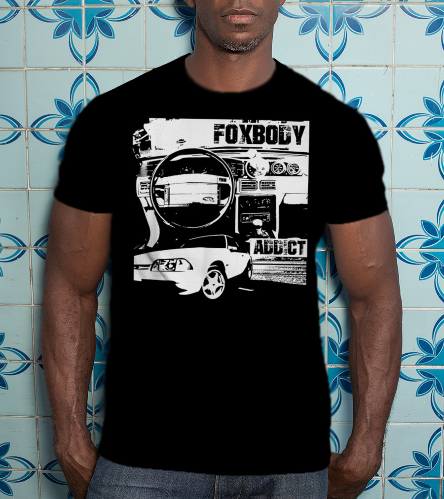 Foxbody Addict Mustang Dashboard T-Shirt