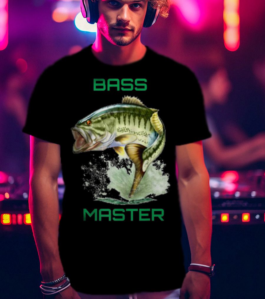 Bass Master Anglers Fishing Bass T-Shirt