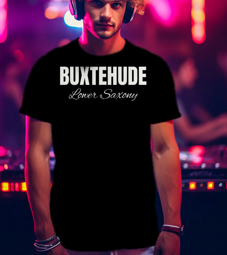 Buxtehude Lower Saxony Deutschland Germany City Name Text T-Shirt
