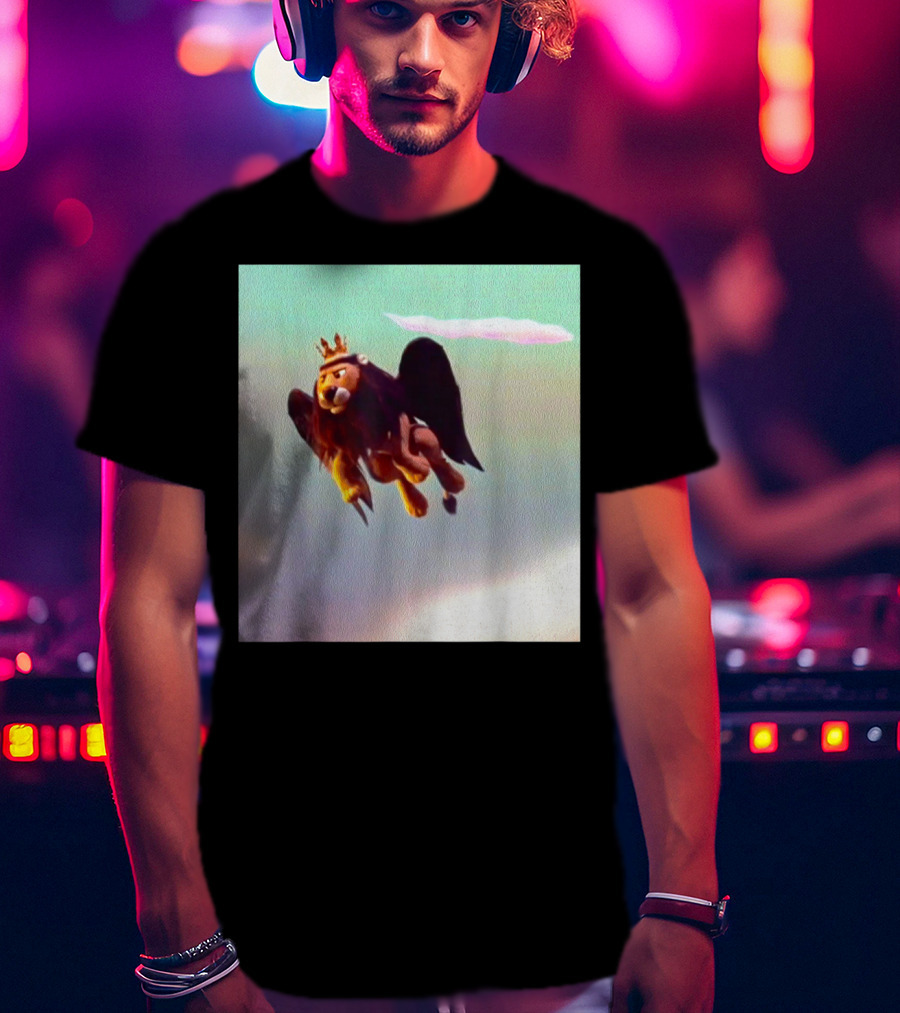 King Moonracer Christmas Special Lion Island Flying Monarch T-Shirt