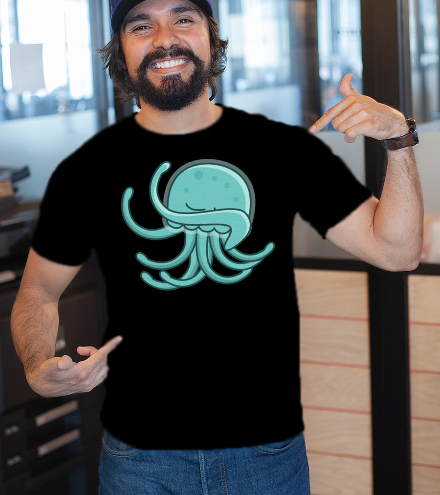 Playful Dabbing Jellyfish With Jellies Movement T-Shirt