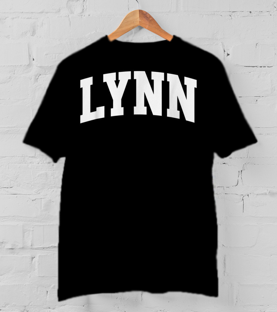 Lynn Vintage Sports Team Arch Retro T-Shirt