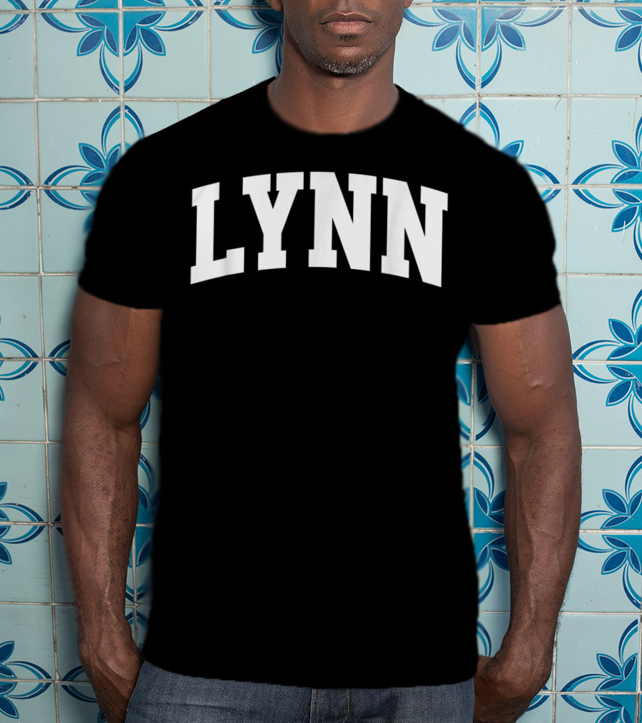 Lynn Vintage Sports Team Arch Retro T-Shirt