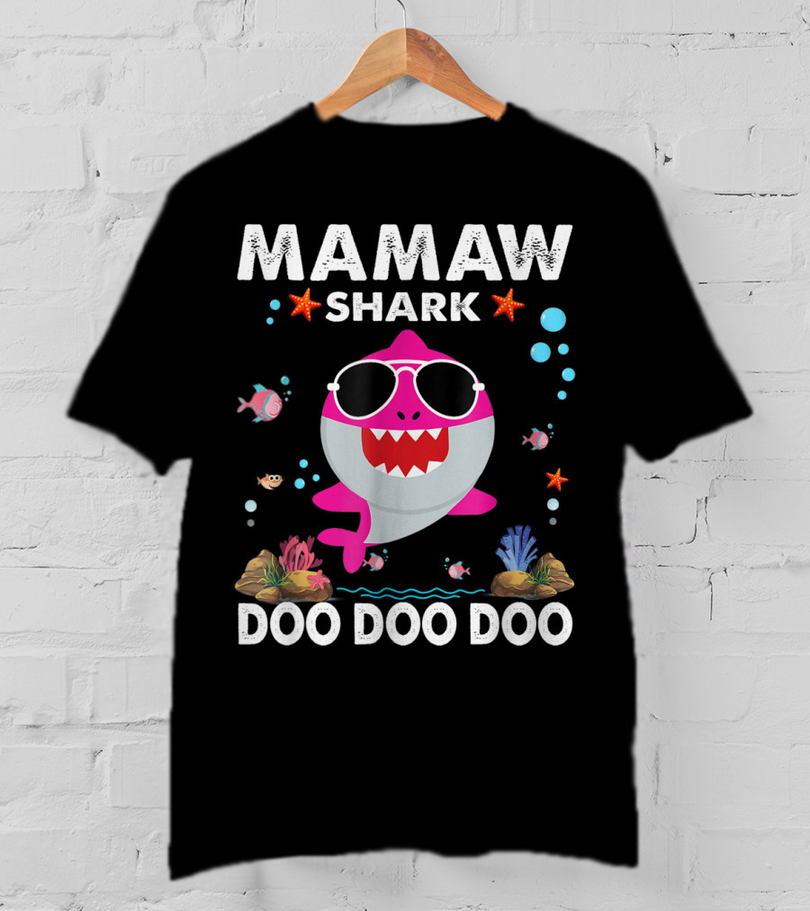 Mamaw Shark Doo Doo Doo T-Shirt
