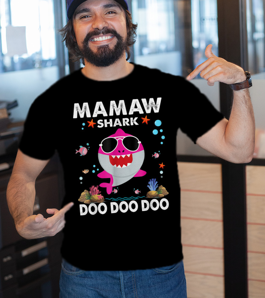Mamaw Shark Doo Doo Doo T-Shirt