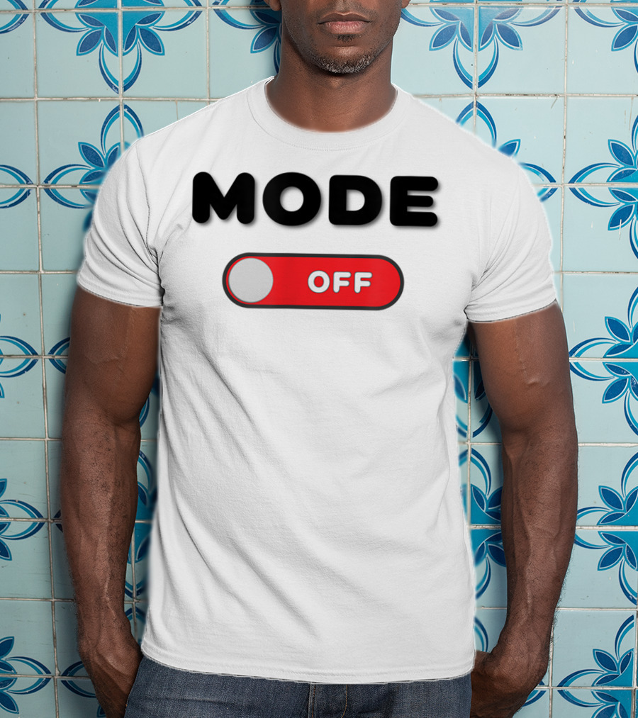 MODE OFF Red Toggle Switch T-Shirt