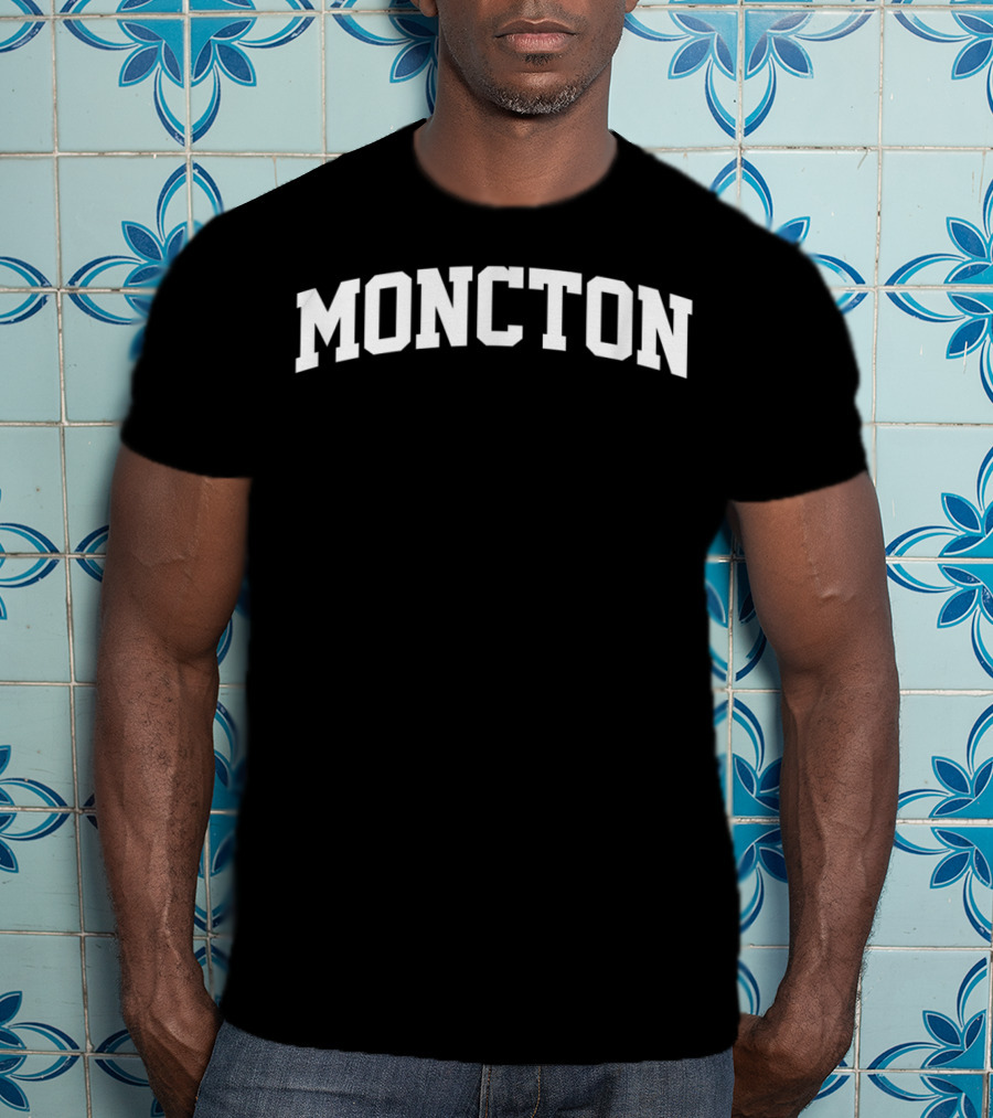 Moncton Vintage Sports Team Arch Classic T-Shirt