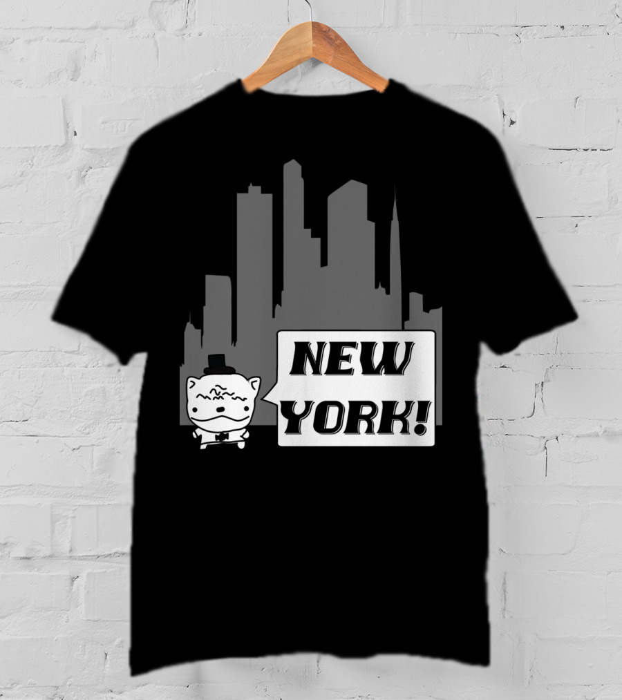 New York Potato Cat Comics Uncle Larry's Cooking Show T-Shirt