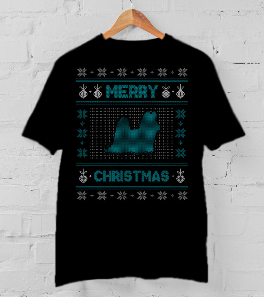 Merry Christmas Shih Tzu Ugly T-Shirt