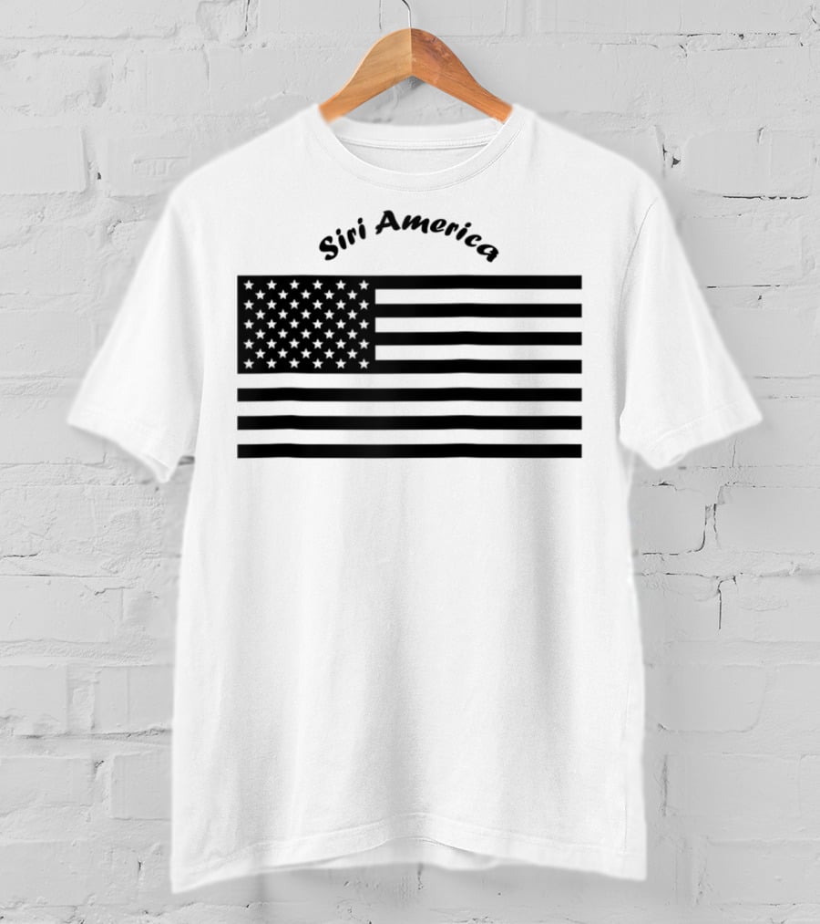 Siri America American Flag T-Shirt
