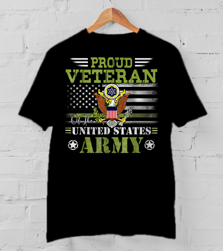 Proud Veteran Of The United States Army T-Shirt