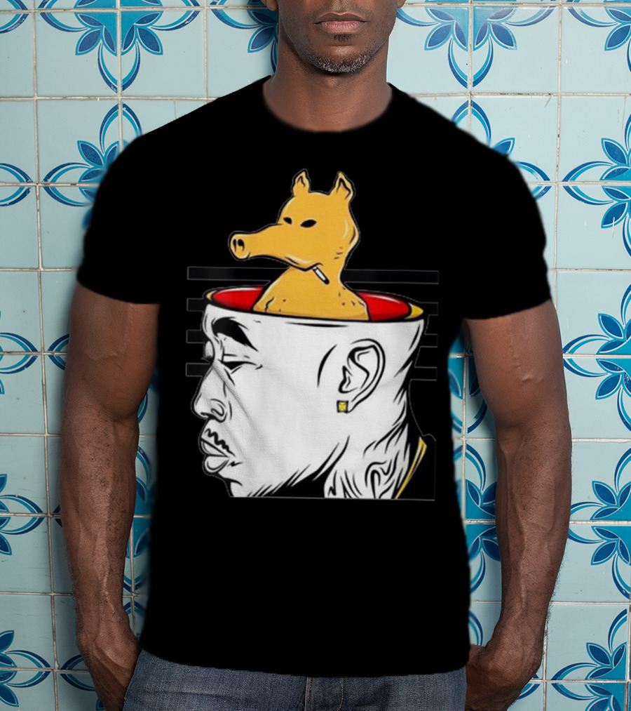 Bandana Madlib Gibbs Quas Madvillainy Iconic Hip-Hop Fusion T-Shirt