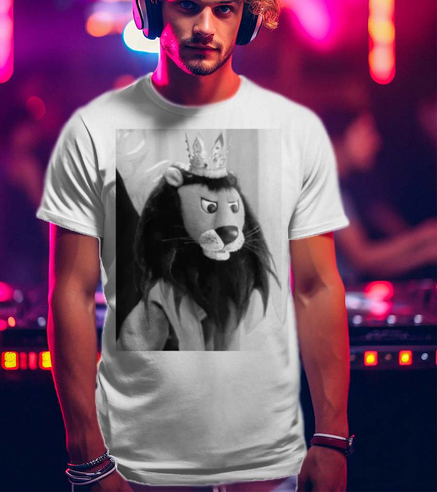 Christmas Special King Moonracer Lion Puppet Character T-Shirt