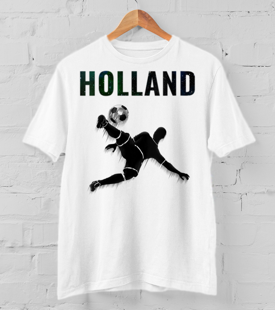 Holland Soccer Bicycle Kick Netherlands Oranje T-Shirt