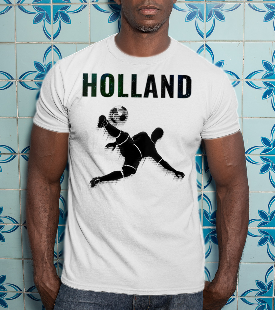 Holland Soccer Bicycle Kick Netherlands Oranje T-Shirt