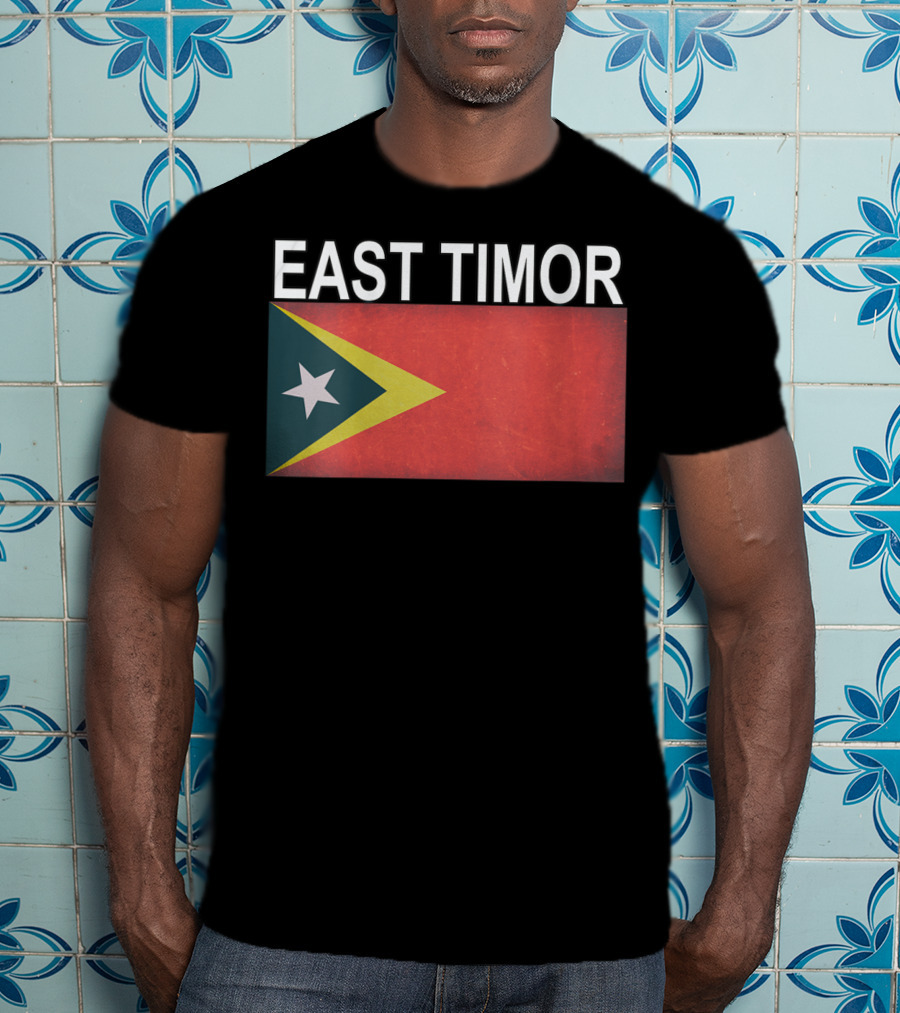 EAST TIMOR Timoreseeffect National Flag T-Shirt