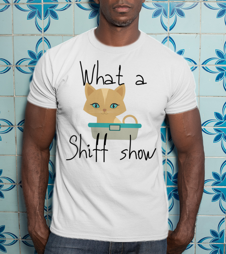 What A Schiff Show Cat In Litter Box T-Shirt
