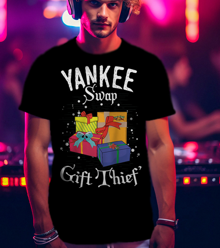 Yankee Swap Gift Thief Dirty Santa Party T-Shirt