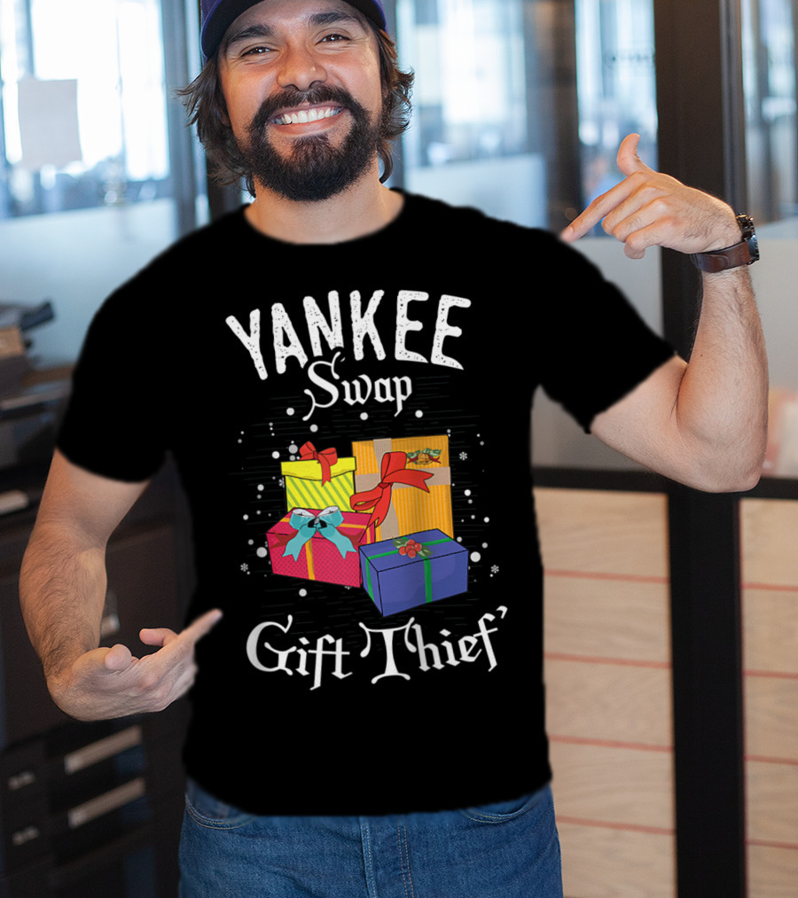 Yankee Swap Gift Thief Dirty Santa Party T-Shirt