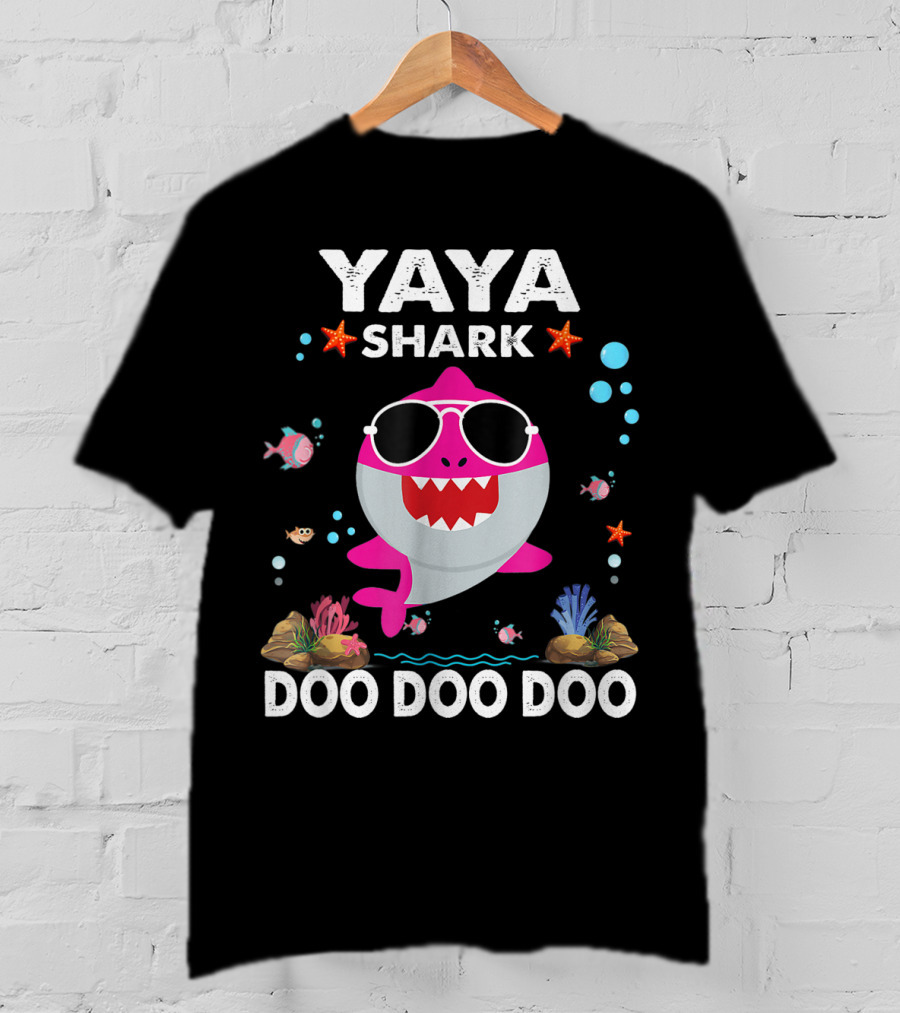 Yaya Shark Doo Doo Doo T-Shirt