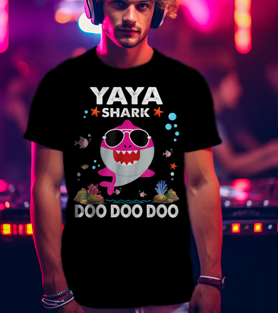 Yaya Shark Doo Doo Doo T-Shirt