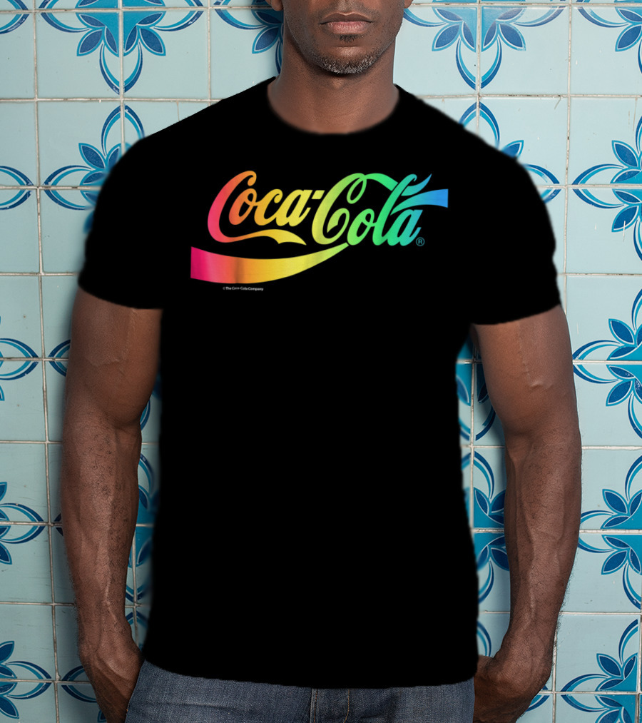Coca-Cola Rainbow Gradient T-Shirt