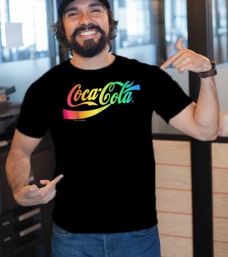 Coca-Cola Rainbow Gradient T-Shirt