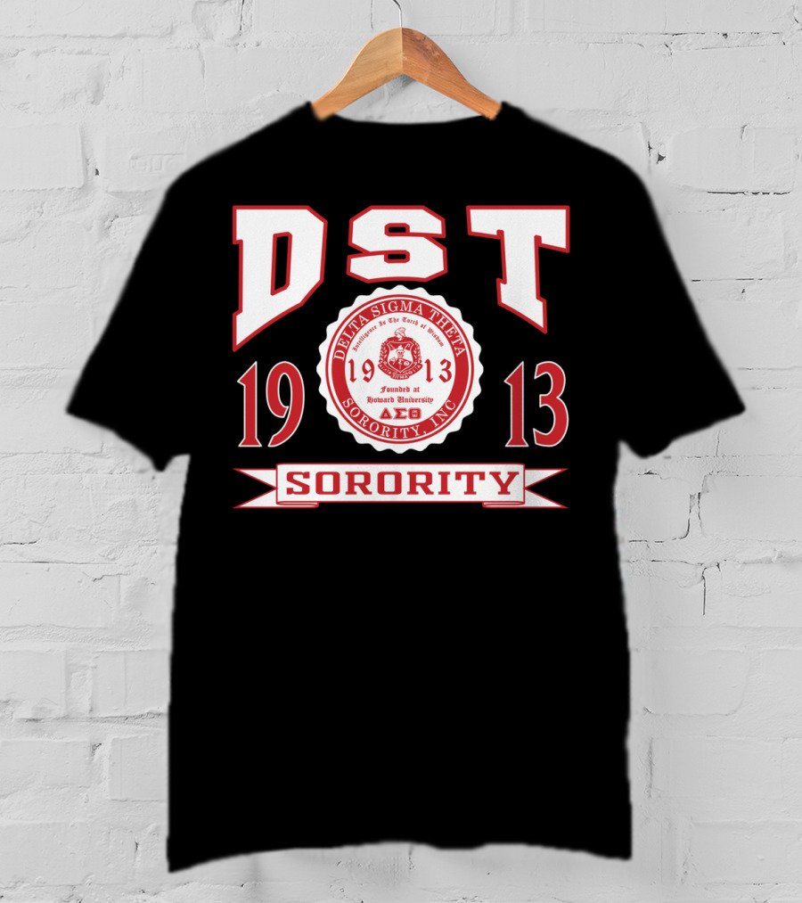 DST 1913 Delta Sigma Theta Sorority Founded At Howard University T-Shirt