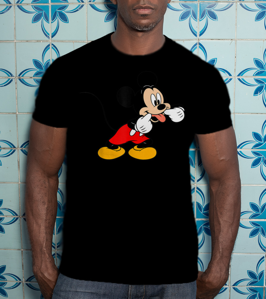 Mickey Mouse Classic Silly Expression Disney T-Shirt