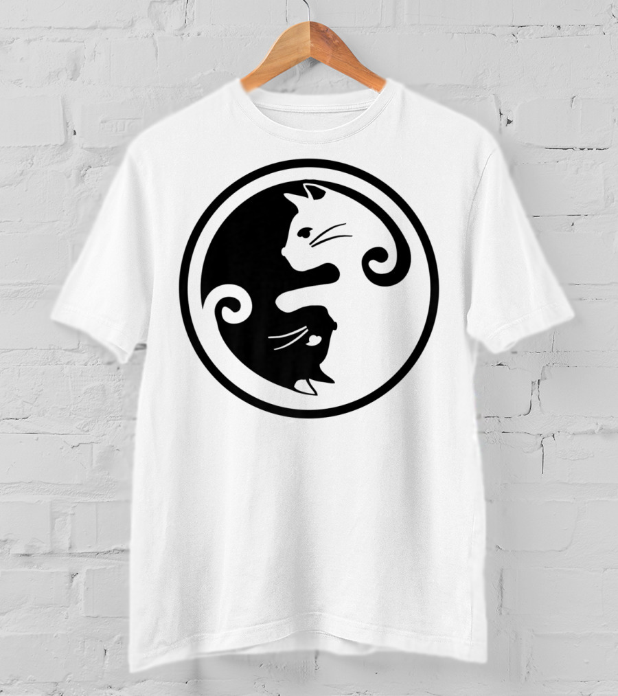 Cat Yin Yang T-Shirt