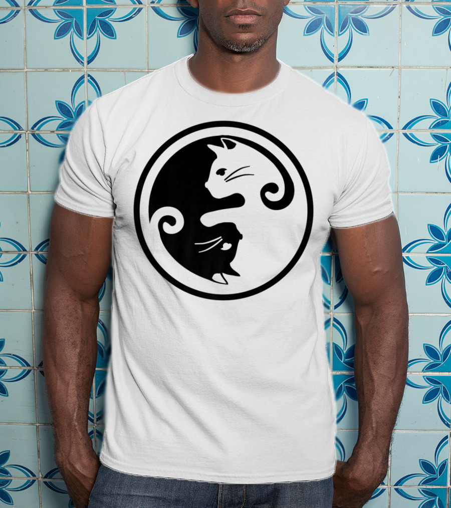 Cat Yin Yang T-Shirt