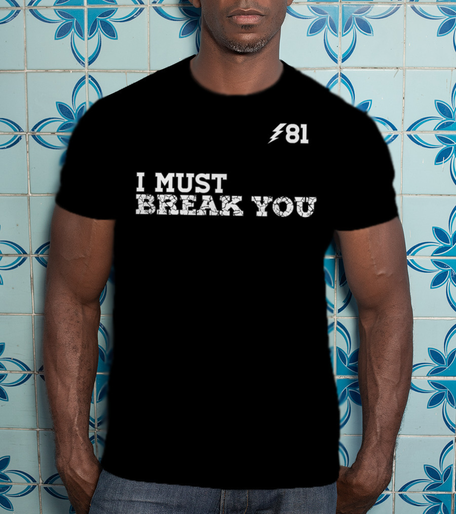 Tampa Bay Hockey I Must Break You 81 T-Shirt