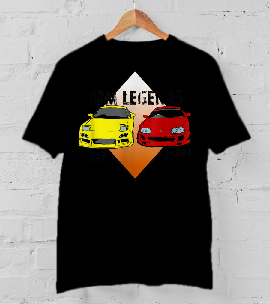 JDM Legends RX7 Supra Turbo Classic Cars T-Shirt