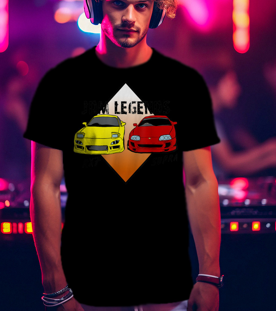 JDM Legends RX7 Supra Turbo Classic Cars T-Shirt