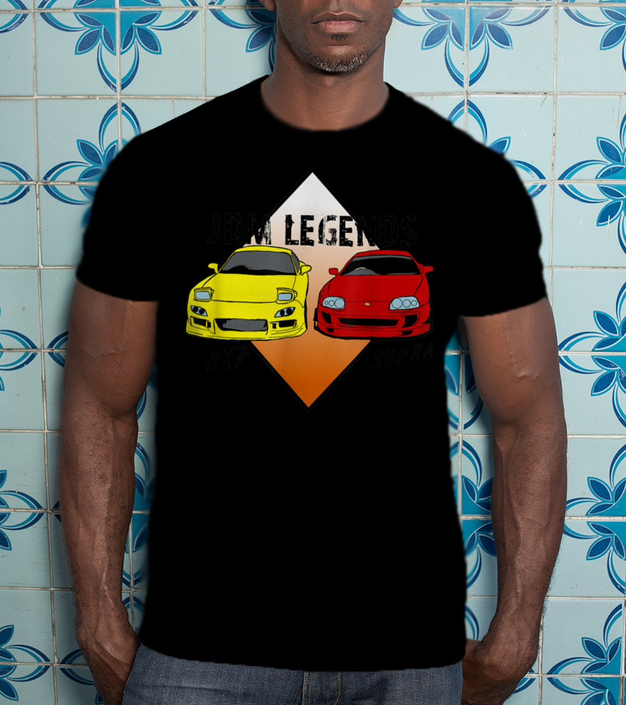 JDM Legends RX7 Supra Turbo Classic Cars T-Shirt