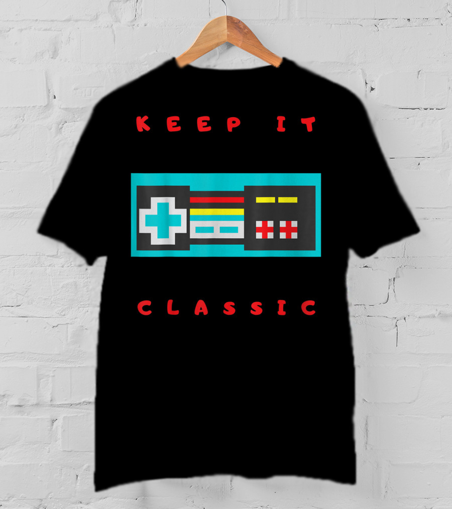 KEEP IT CLASSIC Retro Controller T-Shirt