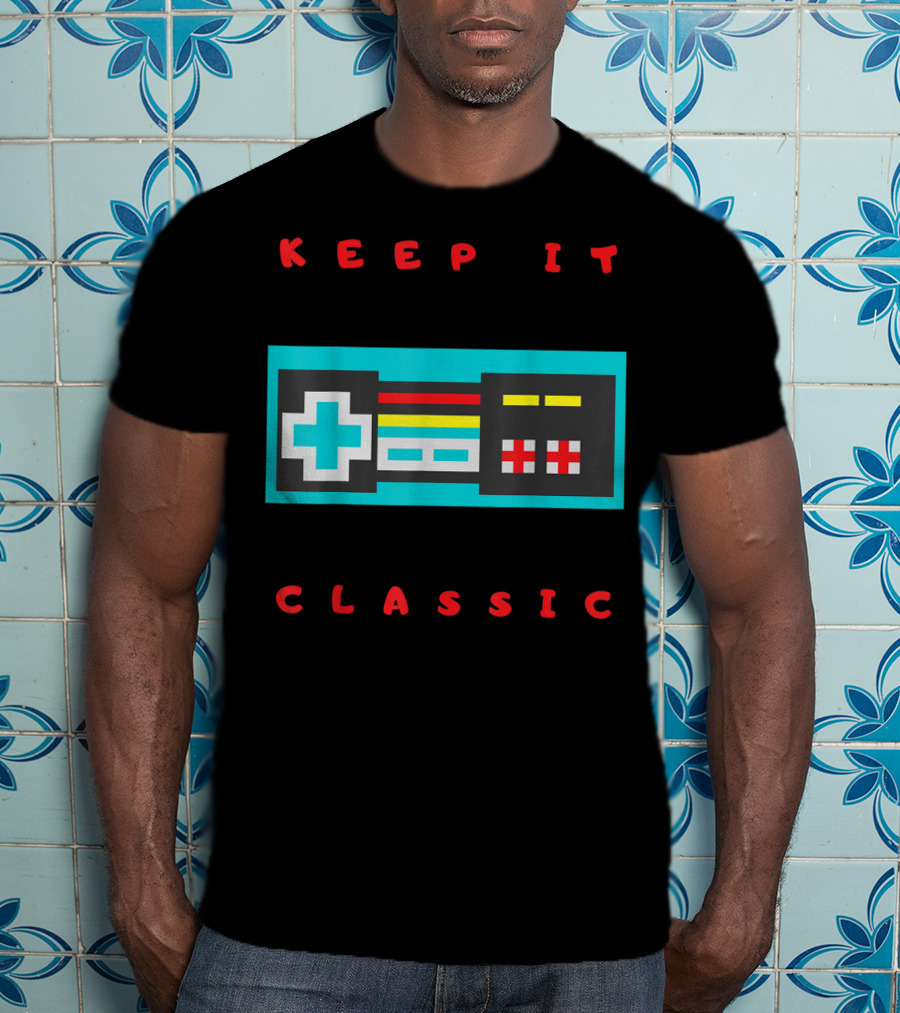 KEEP IT CLASSIC Retro Controller T-Shirt