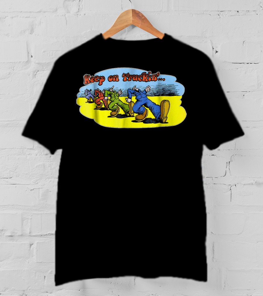 Keep On Truckin' Vintage Style 70s T-Shirt
