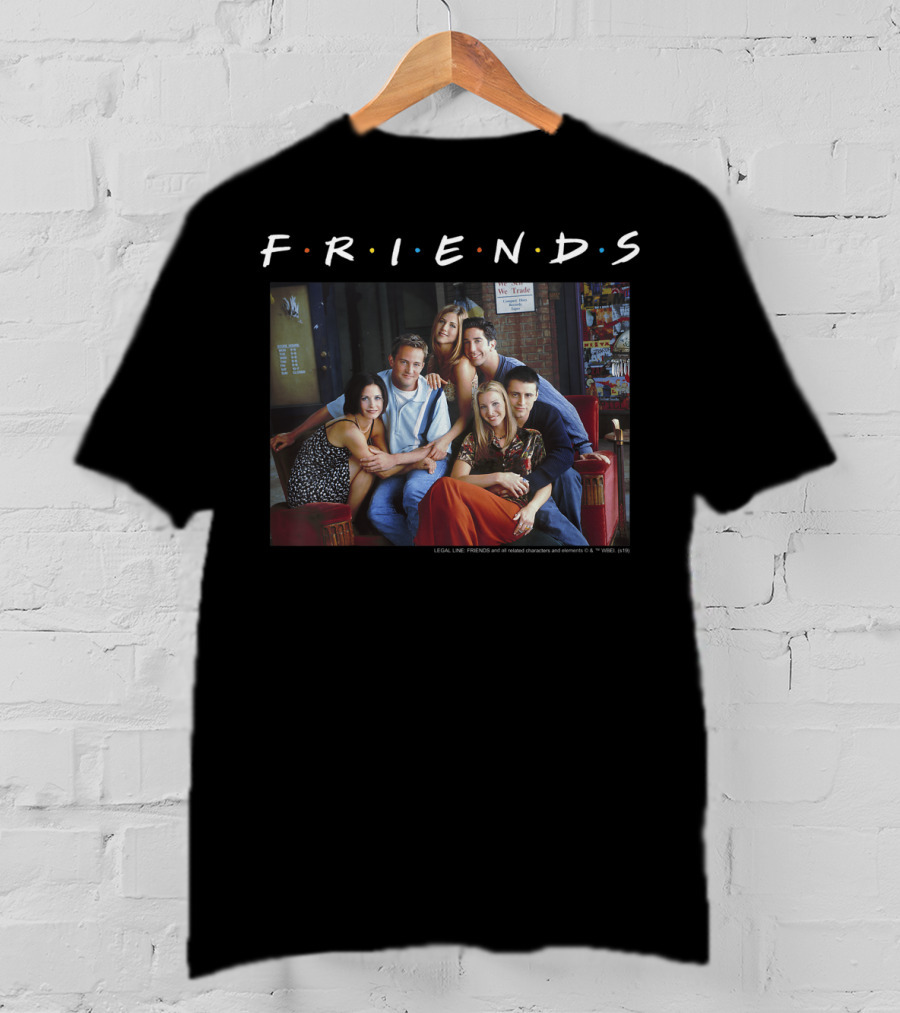 Friends Classic Group Iconic TV Show Cast T-Shirt