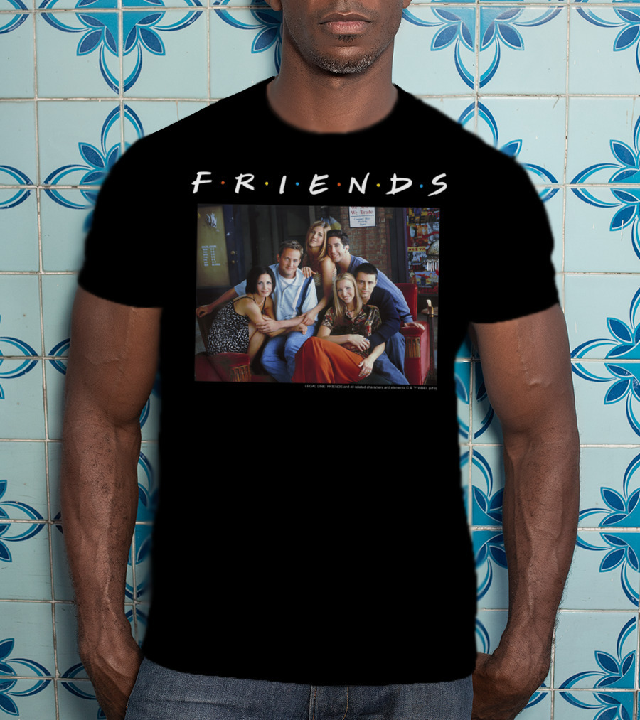 Friends Classic Group Iconic TV Show Cast T-Shirt