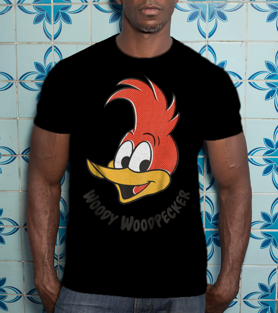 Woody Woodpecker Classic Smile Kids Nostalgic Cartoon Character T-Shirt