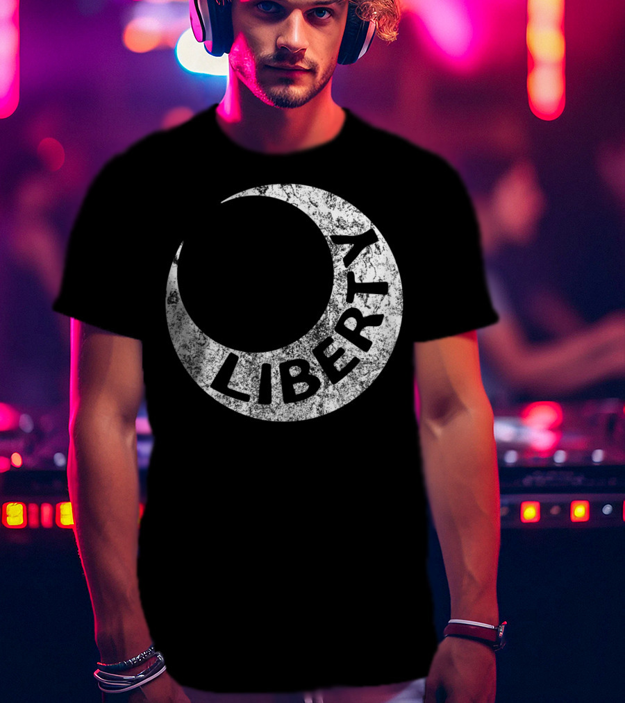 Liberty Moultrie Flag Of Defiance Classic Crescent T-Shirt