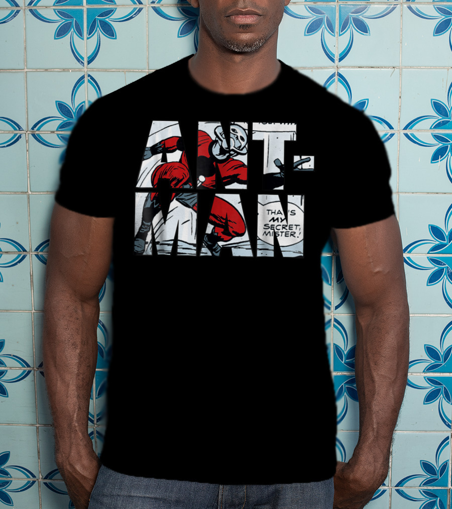 Marvel Antman Classic Comic That's My Secret Mister T-Shirt
