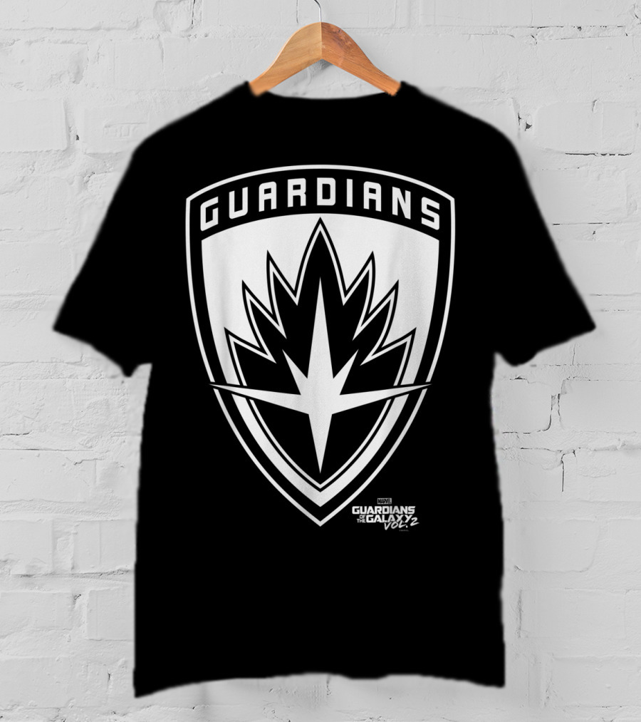 Guardians Of The Galaxy Vol 2 Marvel Classic Shield T-Shirt