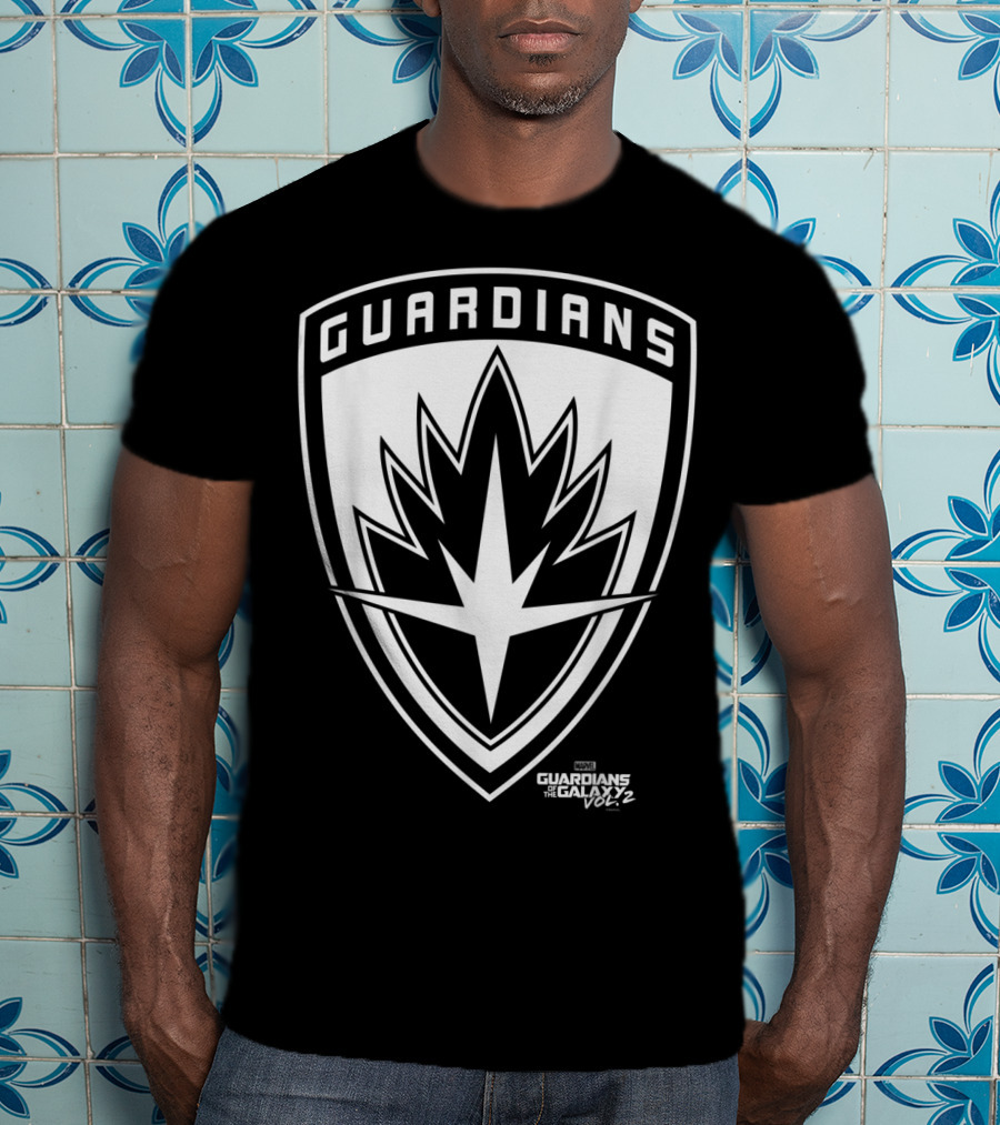 Guardians Of The Galaxy Vol 2 Marvel Classic Shield T-Shirt