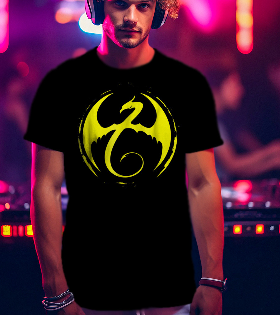 Iron Fist Classic Dragon Marvel T-Shirt
