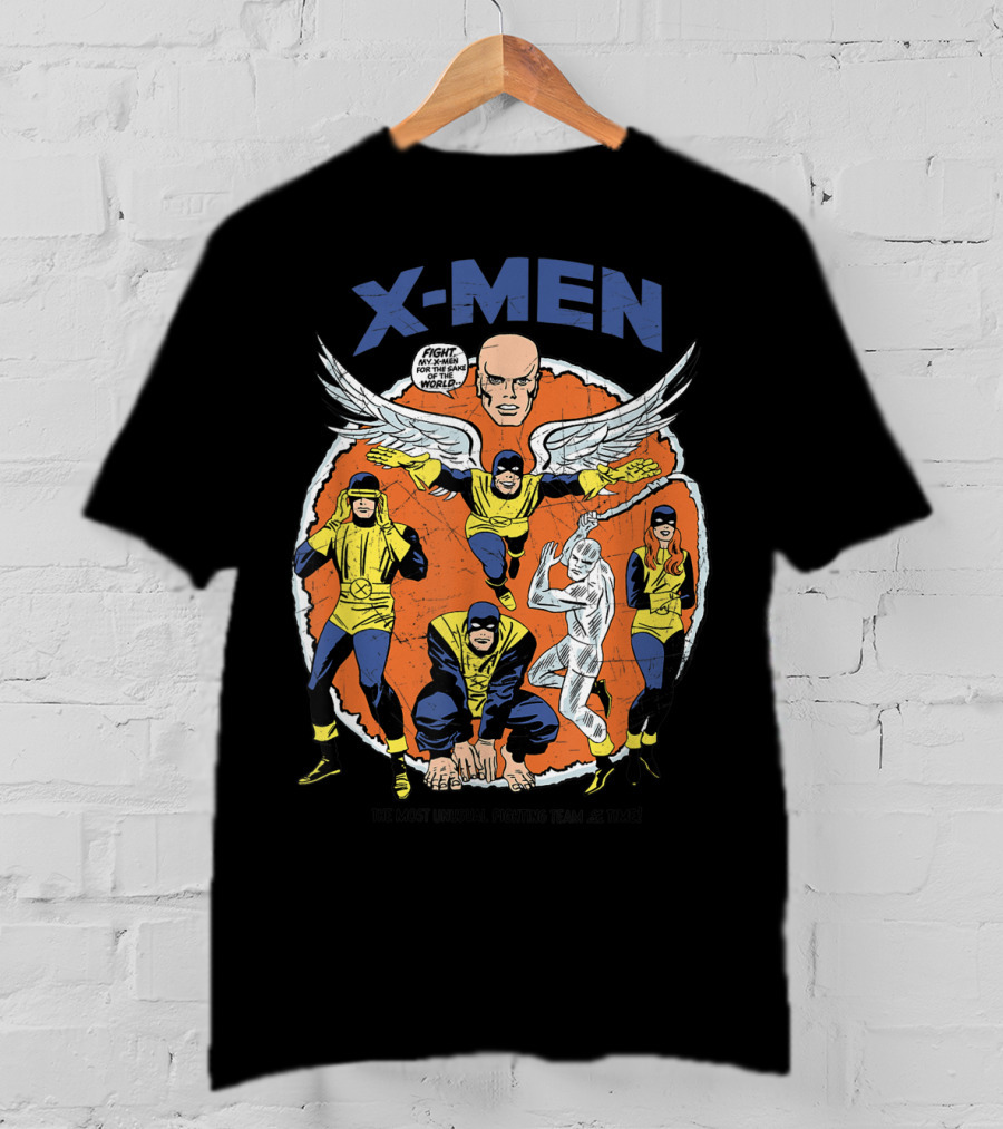 X-Men The Most Unusual Fighting Team Of All Time Fight For The Same World T-Shirt