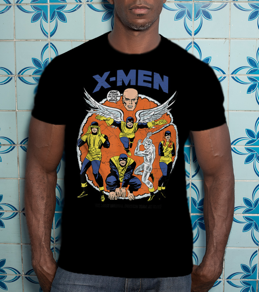 X-Men The Most Unusual Fighting Team Of All Time Fight For The Same World T-Shirt